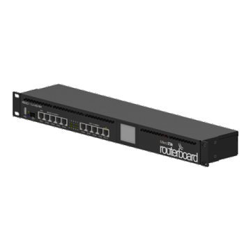Router 5 x Fast Ethernet, 5 x Gigabit, 1 x SFP, 1 x PoE, RouterOS L5, 1U - Mikrotik RB2011UiAS-RM