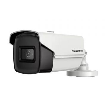 Sistem de supraveghere HIKVISION 2 camere bullet 8MP, IR 80m, 4 in 1 lentila 3.6mm, DVR 4 canale 4K 8MP