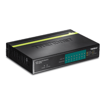 Switch 8 porturi Gigabit PoE/PoE+ 123W - TRENDnet TPE-TG80G