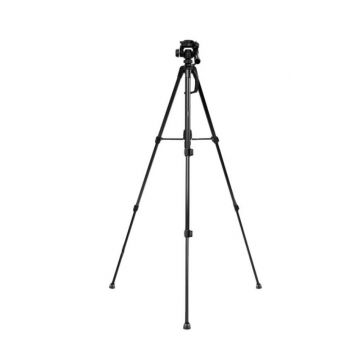 Trepied PULUZ PU3096B pentru camere video sport si telefoane, reglabil, cu cap 3D 360, suport telefoane, Negru