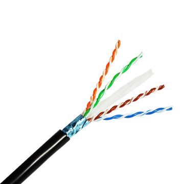 Cablu FTP CAT6 Cupru 100% 4*2*0.5 mm 24 AWG tambur 305m