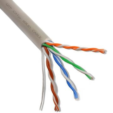 Cablu UTP CAT5e cupru 100% 0.45mm rola 305 metri