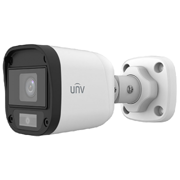 Cameră de supraveghere analogică, exterior, 2MP, lentila 2.8mm, WL 20m, IP67, ColourHunter - UNV UAC-B112-F28-W