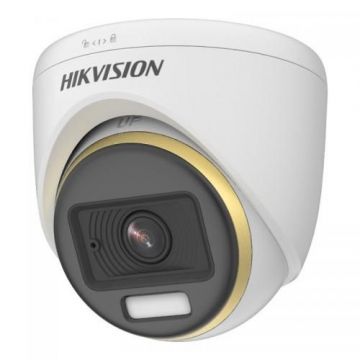 Camera de supraveghere Hikvision Turbo HD turret DS-2CE72DF3T-FS(2.8mm) , 2MP, Color Vu, IR 40M