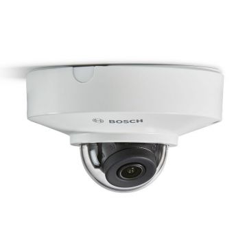 Camera supraveghere IP ONVIF Fixed Micro Dome de exterior 2MP, lentila 2.8mm 100°, SD card slot, PoE, Bosch NDE-3502-F03