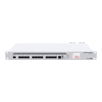 Cloud Core Industrial grade Router, 12 x SFP, 1 x SFP+, RouterOS L6, 1U - Mikrotik CCR1016-12S-1S+