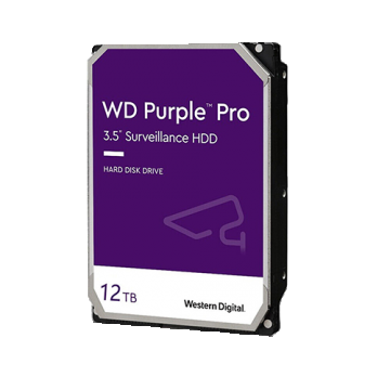 Hard disk 12TB - Western Digital PURPLE PRO Surveillance WD121PURA