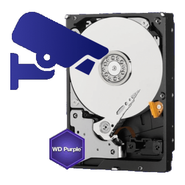 Hard disk 1TB - Western Digital PURPLE WD10PURX