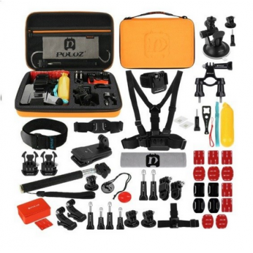 Kit Puluz 53 in 1 pentru camere de actiune - PKT26