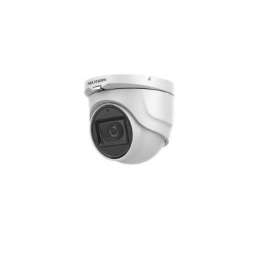 Sistem supraveghere video interior Hikvision 4 camere Turbo HD 5MP IR 20m DVR 4 canale cu toate accesoriile incluse CADOU  HDD 1TB