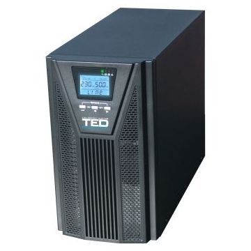 UPS 2000VA Online, dubla conversie, managenent, 3 schuko, A0114954 UPS 2000VA Online, dubla conversie, managenent, 3 schuko, A0114954