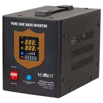 UPS CENTRALA TERMICA 500W SINUS PUR 800VA 12V KEMOT URZ3405B