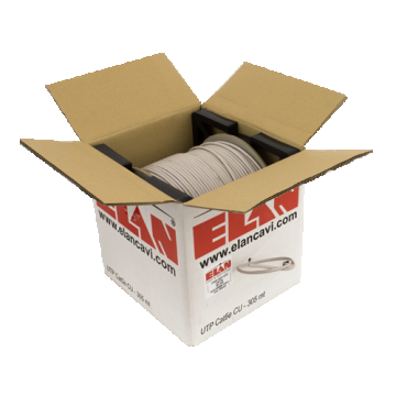 Cablu UTP, cat 6E, CUPRU 100%, 305m UTP-CAT6-CU