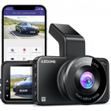 Camera auto DVR AZDOME, FHD 1080P, WiFi, Unghi 150, G-Sensor