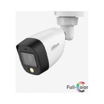 Camera de supraveghere Dahua 2MP Full-color HAC-HFW1239C-A-LED-0280B HDCVI lentila2.8mm, IR 20m