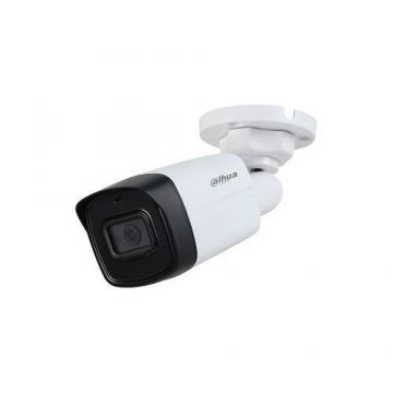 Camera de supraveghere exterior, microfon, 5MP, lentila 3.6mm, IR 80m, Starlight, Dahua HAC-HFW1500TL-A-0360B-S2,