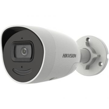 Camera de supraveghere Hikvision DS-2CD2046G2-IUSLC, 2.8mm, 4MP, PoE (Alb/Negru)