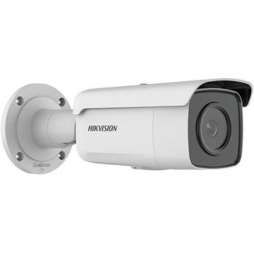 Camera de supraveghere Hikvision DS-2CD2T66G2-2I2C, 2.8mm, 6MP, PoE (Alb)