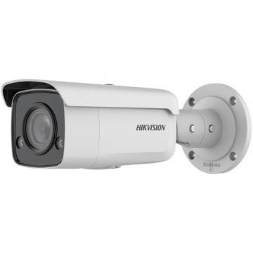 Camera de supraveghere Hikvision DS-2CD2T87G2-L2C, 2.8mm, 8MP, PoE (Alb/Negru)