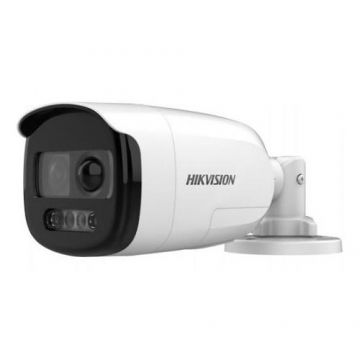 Camera de supraveghere Hikvision DS2CE12DF3TPIRXOS2, Bullet, 2.8mm, 2MP, Full HD (Alb)