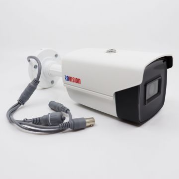 Camera supraveghere Full HD, Smart IR 40m, IP67 + sursa alimentare 12V 1A si set VideoBalun CADOU