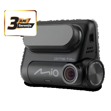 Camera Video Auto Mio Mivue 848, Full HD, 150°, Microfon, Wi-Fi, GPS, G-Sensor, WDR (Negru)
