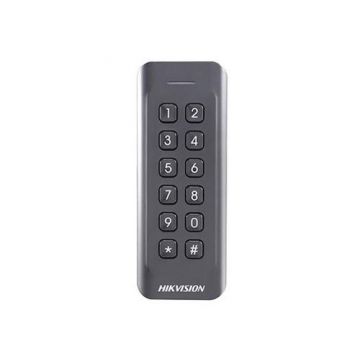 Card Reader Hikvision DS-K1802EK, EM card, 125 KHz, procesor 32-bit, IP 65 (Negru)