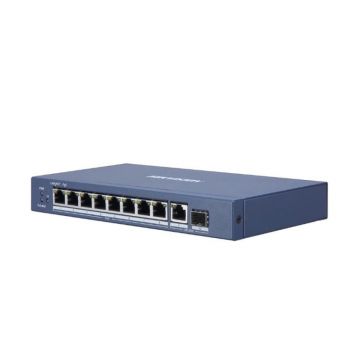 Switch 8 porturi POE Gigabit Hikvision DS-3E0510P-E