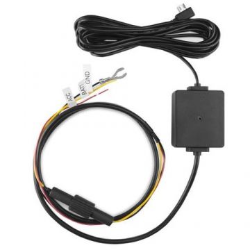 Cablu auto Garmin 010-12530-03, 4m, pentru alimentare si monitorizare miscare camere auto Garmin Dash Cam™