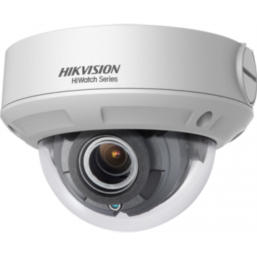 Camera de supraveghere Hikvision HiWatch Series HWI-D640H-ZC, 2.8-12mm, 4MP PoE (Alb/Negru)