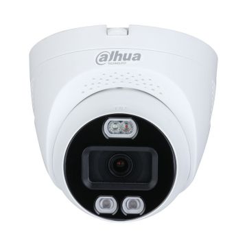 Camera supraveghere Dome Dahua Full Color Active Deterrence HAC-ME1509TQ-PV-0280B, 5 MP, lumina alba 40 m, 2.8 mm, sirena
