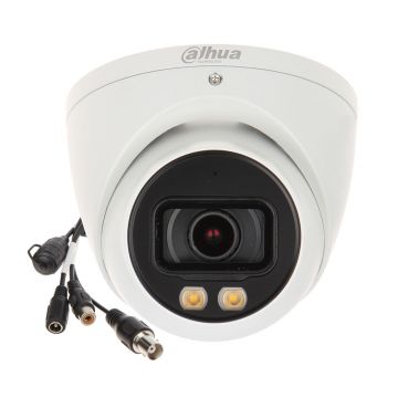 Camera supraveghere Dome Dahua Full Color Starlight HAC-HDW2249T-A-LED, 2 MP, 3.6 mm, lumina alba 40 m, microfon