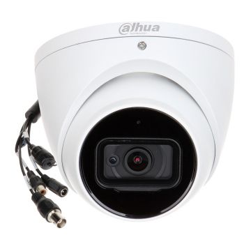 Camera supraveghere Dome Dahua Starlight HAC-HDW2802T-A, 4K, IR 50 m, 2.8 mm, microfon