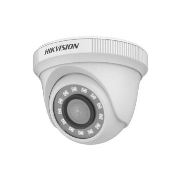 Camera supraveghere Dome Hikvision TurboHD DS-2CE56D0T-IRF, 2 MP, IR 20 m, 2.8 mm Camera supraveghere Dome Hikvision TurboHD DS-2CE56D0T-IRF, 2 MP, IR 20 m, 2.8 mm