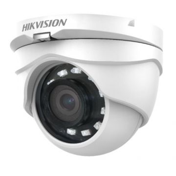 Camera supraveghere Dome Hikvision TurboHD DS-2CE56D0T-IRMF C, 2 MP, IR 25 m, 2.8 mm