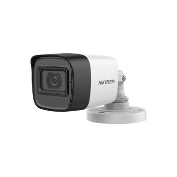 Camera supraveghere exterior Hikvision DS-2CE16H0T-ITFS36, 5 MP, IR 30 m, 3.6 mm, microfon