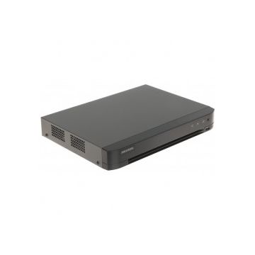 DVR Hikvision 4 canale iDS-7204HQHI-M1/S(C), 2MP, AcuSense deep learning algorithm, filtrarea alarmelor false dupa corpul uman s