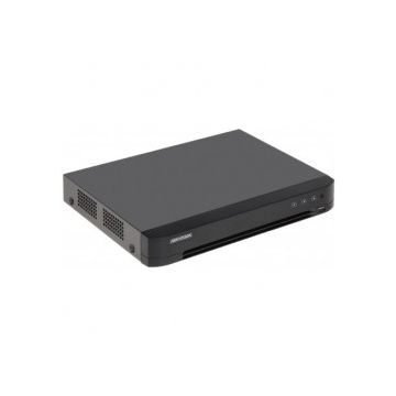 DVR Hikvision 4 canale iDS-7204HQHI-M1/S(C), 2MP, AcuSense deep learning algorithm, filtrarea alarmelor false dupa corpul uman