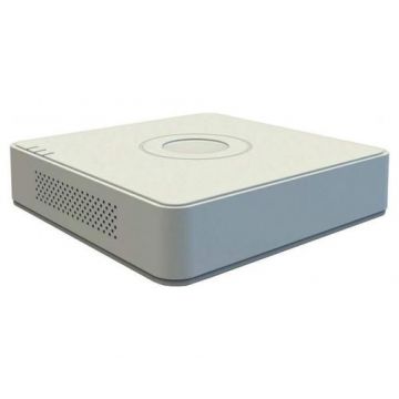 DVR Hikvision DS-7108HQHI-K1(S)(C), 4MP, 1080P, 8 canale, audio si video over coaxial, 1 X SATA (Alb)
