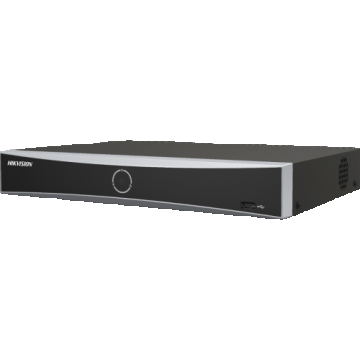 NVR Hikvision AcuSense HIKVISION DS-7608NXI-K2, 8 canale, 12MP, 4K (Negru)