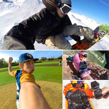 Sistem de prindere pe mana PU162 PULUZ pentru GoPro, Xiaoyi si alte camere video sport, Negru