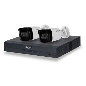 Sistem supraveghere exterior basic Dahua DH-B2EXT80-2MP-M, 2 camere, 2 MP, IR 80 m, POS, IoT, microfon incorporat Sistem supraveghere exterior basic Dahua DH-B2EXT80-2MP-M, 2 camere, 2 MP, IR 80 m, POS, IoT, microfon incorporat