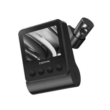 Camera auto DDPAI Z50 GPS DUAL, camera fata/spate, 4K, 30 fps, WiFi, Negru