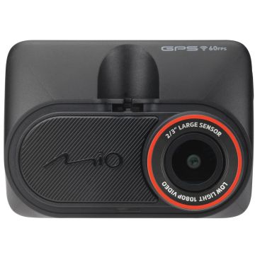 Camera auto DVR Mio Mivue 866, 1080P, Full HD, 60 fps, Senzor Ultra, WiFi, GPS, unghi vizualizare 150 grade