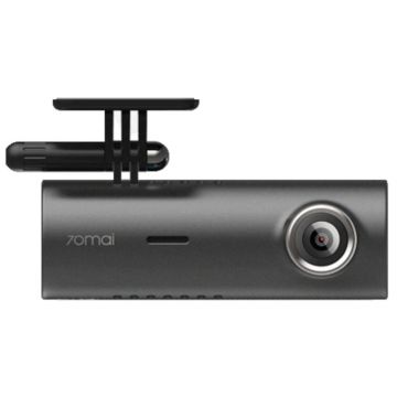 Camera auto Xiaomi 70mai M300, Ultracompacta, Unghi filmare 140grade , HD, WDR, WiFi, Dark Gray