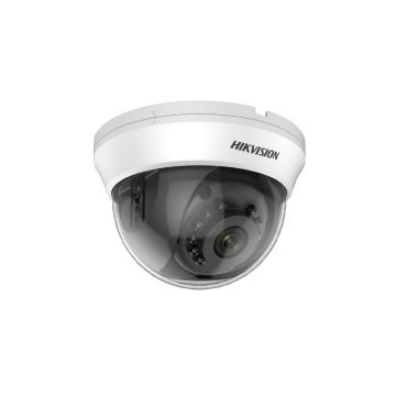 Camera supraveghere Dome Hikvision DS-2CE56H0T-IRMMFC, 5 MP, IR 20 m, 2.8 mm
