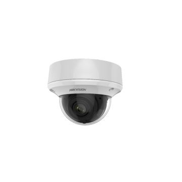 Camera supraveghere Dome Hikvision DS-2CE5AU7T-AVPIT3ZF, 8 MP, IR 60 m, 2.7 - 13.5 mm, motorizat, IK10