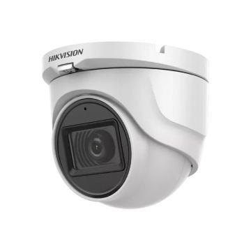 Camera supraveghere Dome Hikvision DS-2CE76H0T-ITMFS3, 5 MP, IR 30m, 3.6 mm, microfon