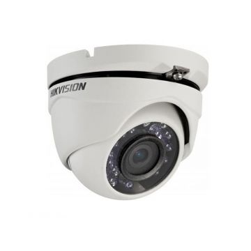 Camera supraveghere Dome Hikvision TurboHD DS-2CE56D0T-IRMF3C, 2 MP, IR 20 m, 3.6 mm