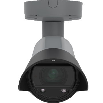 Camera supraveghere exterior IP LPR Axis Q1700-LE 01782-001, 2MP, IR 40 metri, 18-137 mm, PoE, slot card